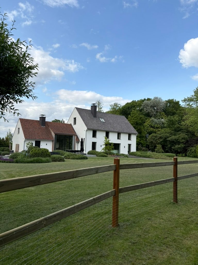 Estate house behind okan fencing